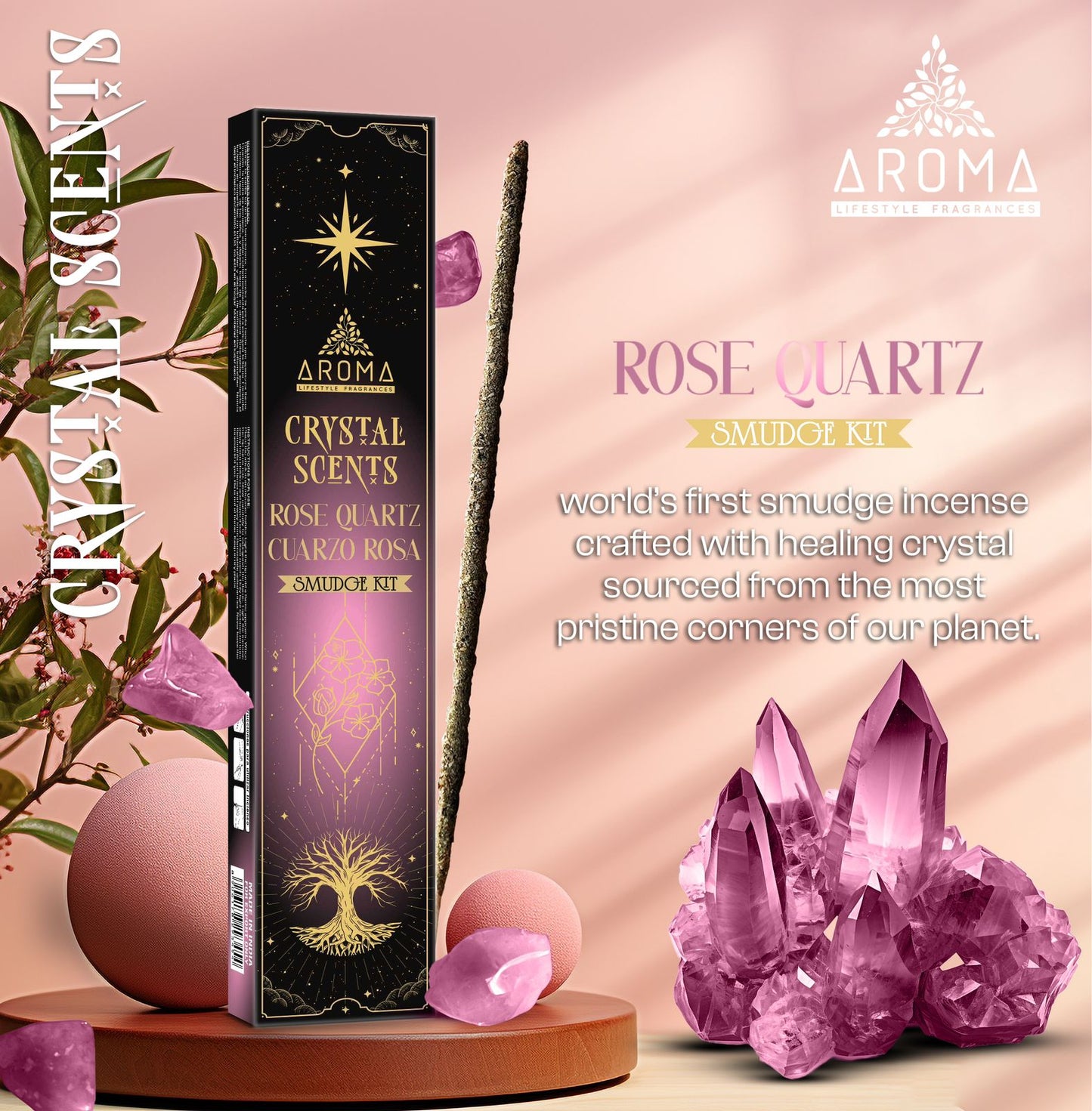 AROMA - Incienso Crystal
