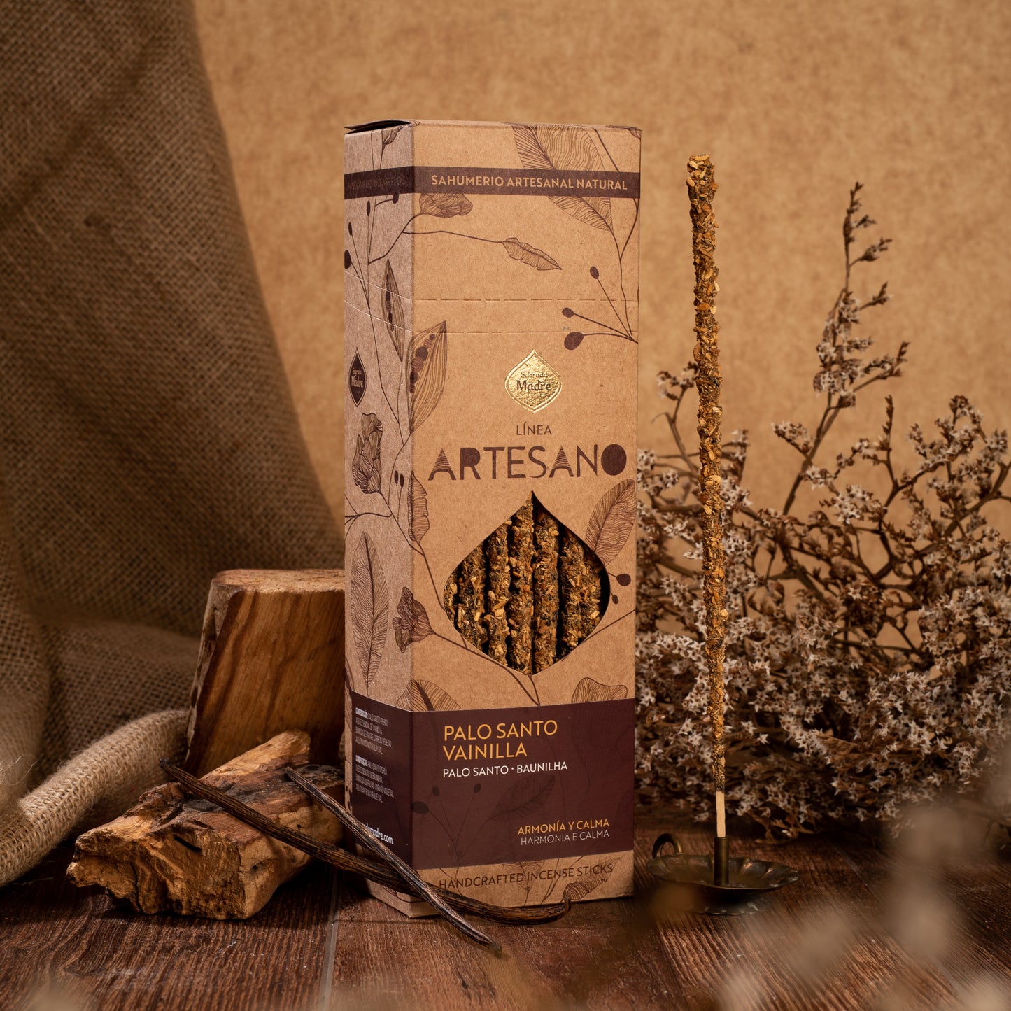 Sagrada Madre - Incienso Artesano XXL Natural