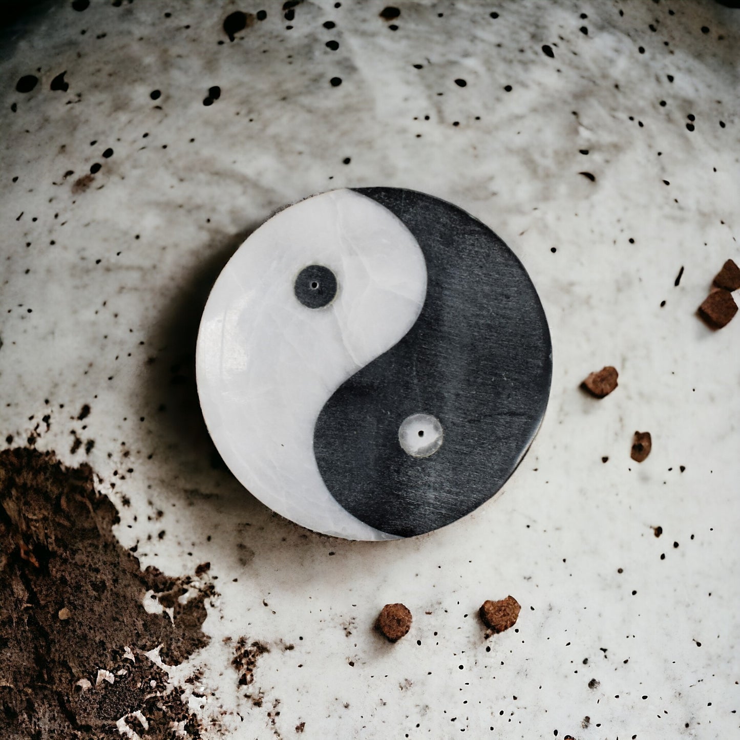 Plato Ying Yang de Mármol