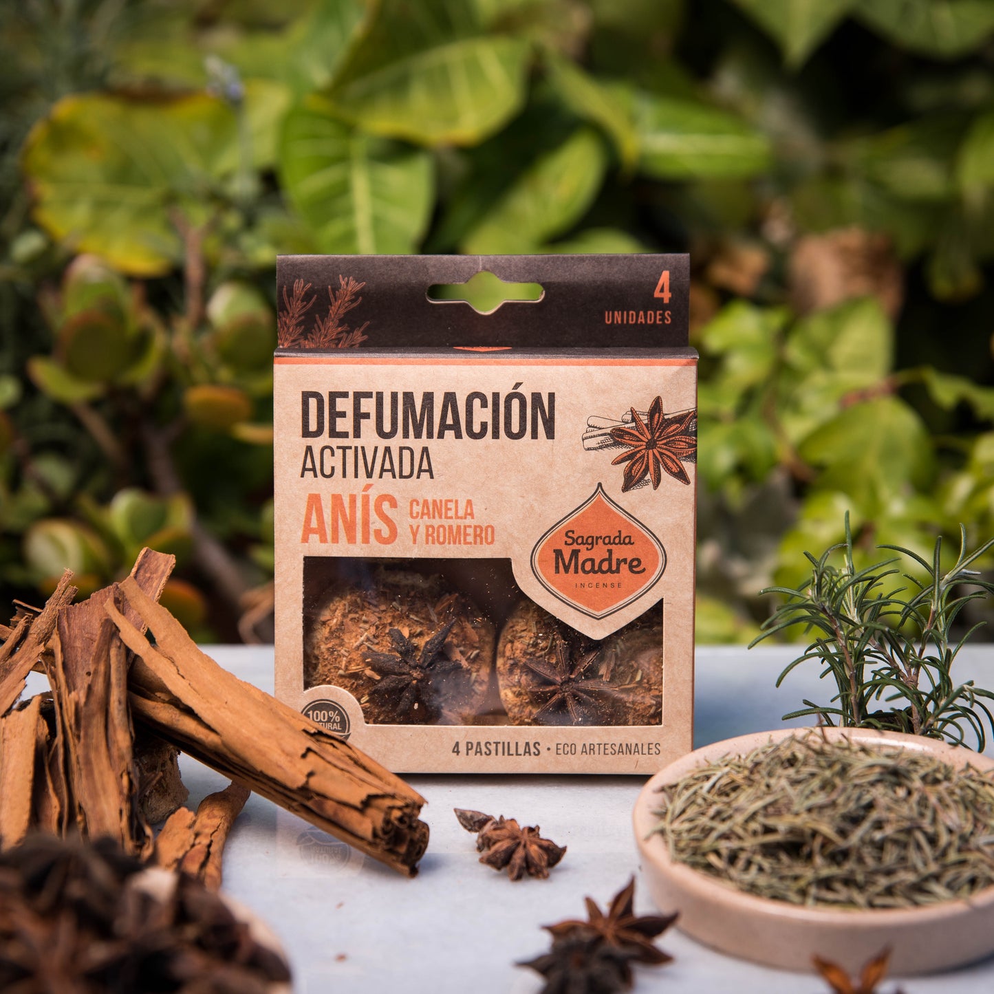 Sagrada Madre - Pastillas de Defumación