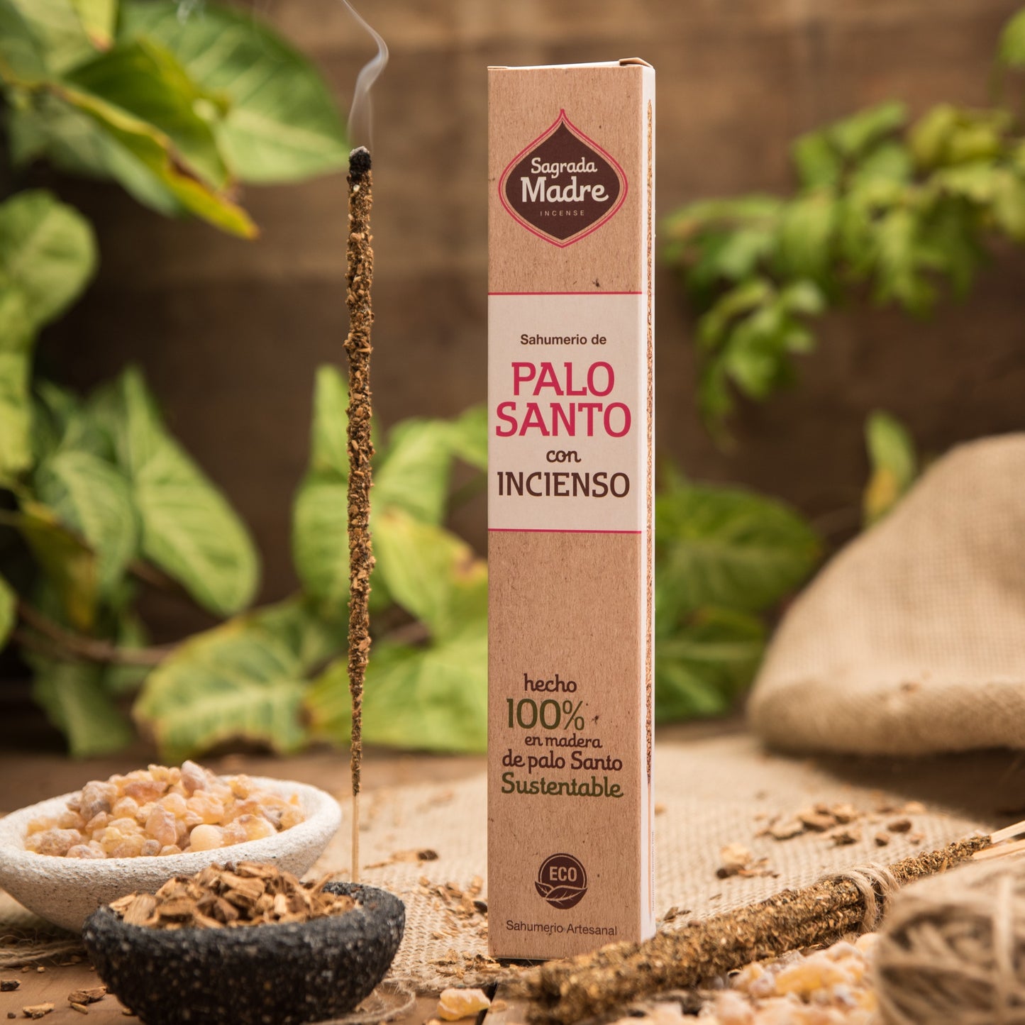 Sagrada Madre - Incienso Palo Santo Natural