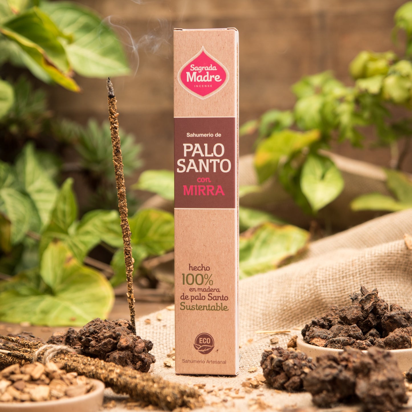 Sagrada Madre - Incienso Palo Santo Natural