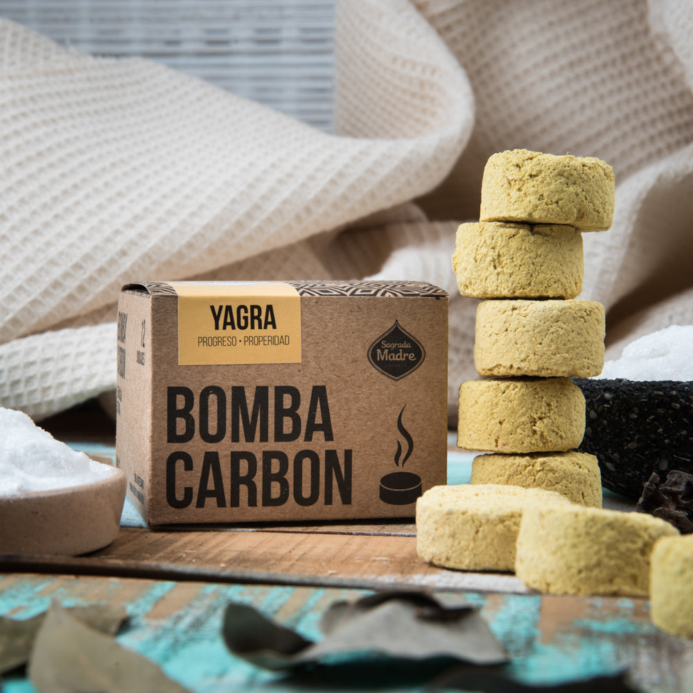 Sagrada Madre - Pastilla de Carbón Orgánico Defumador