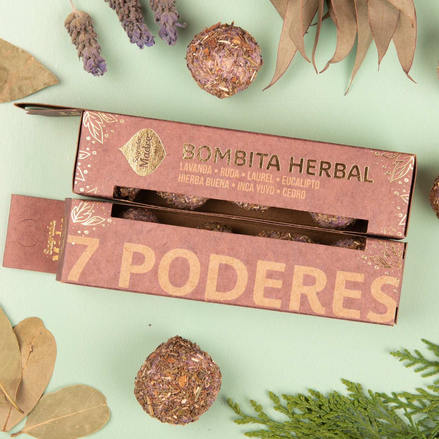 Sagrada Madre - Bombita de Defumación Herbal