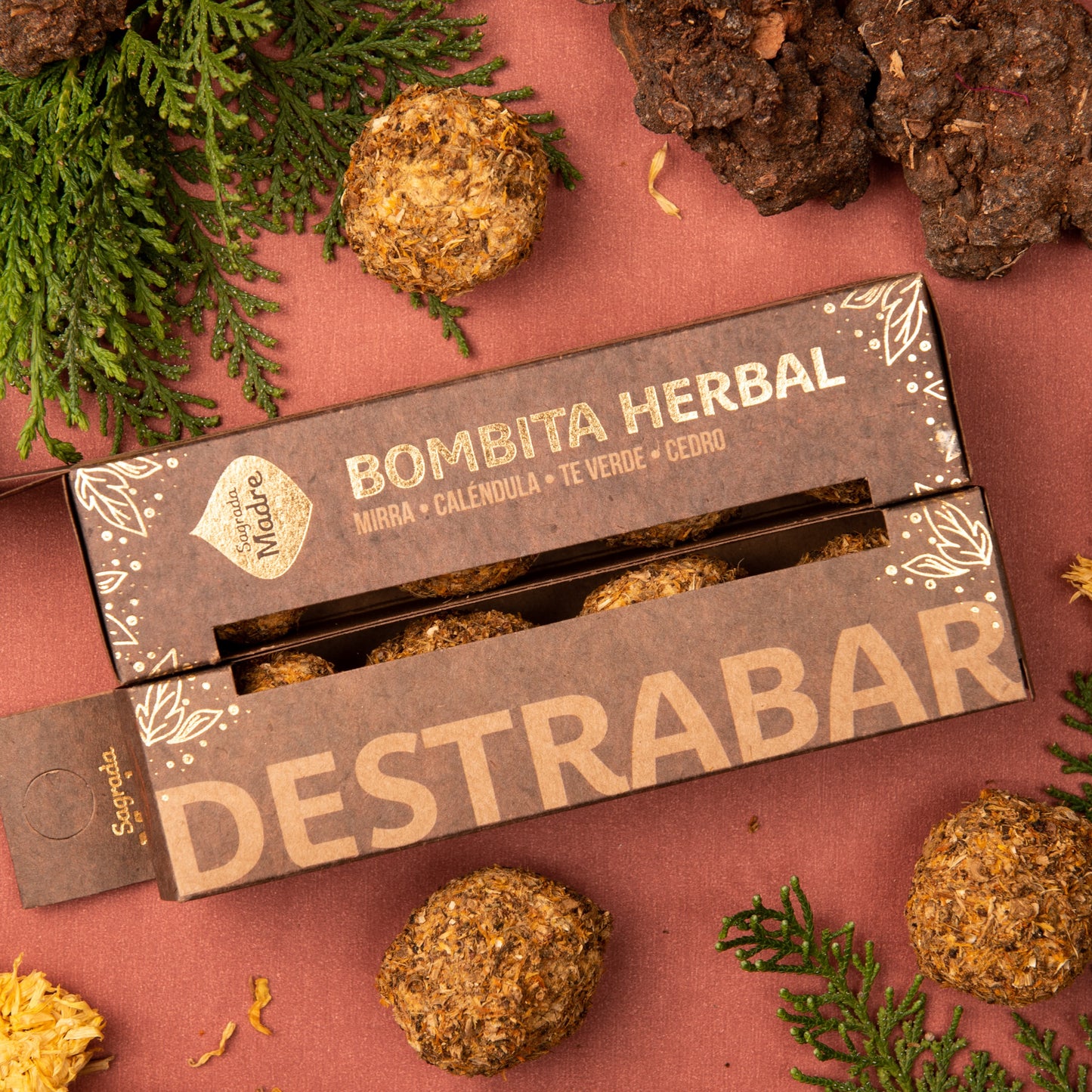 Sagrada Madre - Bombita de Defumación Herbal